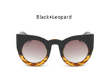Oversized Cat Eye Flame Sunglasses