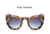 Oversized Cat Eye Flame Sunglasses
