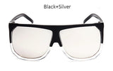 Big Frame Flat Top Women Sunglasses