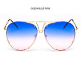 Clear Ocean Gradient Sunglasses