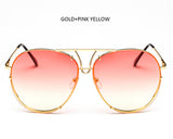 Clear Ocean Gradient Sunglasses