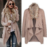 Knit Long Sleeve Parka